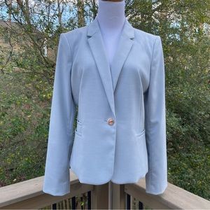 Calvin Klein light blue blazer size 10
